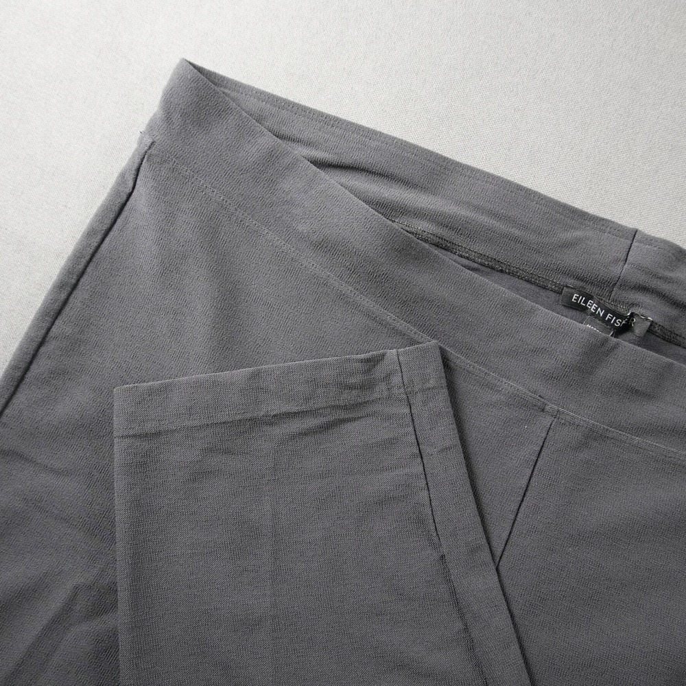 Eileen Fisher Stretch Viscose Nylon Slim Leg Pants Women XL 38x28 Crepe Pull On